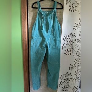 Lucy & Yak Original Dungarees in Blue Raspberry, 14L